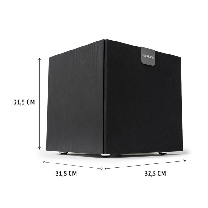 Subwoofer Vulkkano SUB 10 150W Preto image number 7