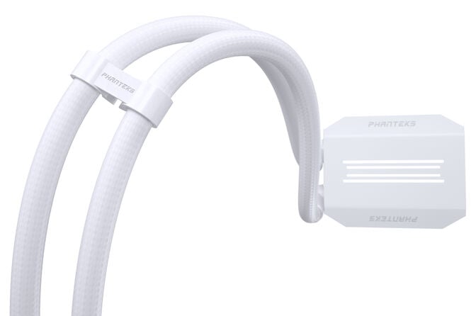 Water Cooler CPU Phanteks Glacier One 360D30 DRGB Branco - 360mm image number 4