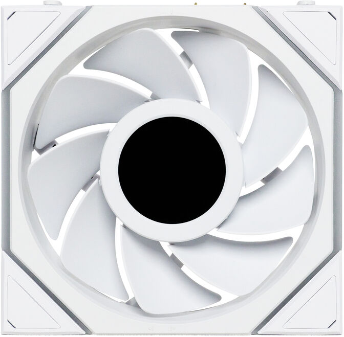 Ventoinha Lian Li UNI FAN TL120 LCD Wireless RGB Reverse PWM Branco 120mm image number 1