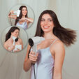 Secador de Cabelo Cecotec Bamba IoniCare RockStar Nano IonTech Champagne 1600W image number null