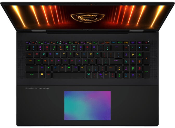 Port&aacute;til MSI Titan 18 HX AI A2XWIG-410PT 18" Ultra 9 285HX 64GB DDR5 2TB RTX 5080 UHD+ MiniLed 120Hz W11 image number 3