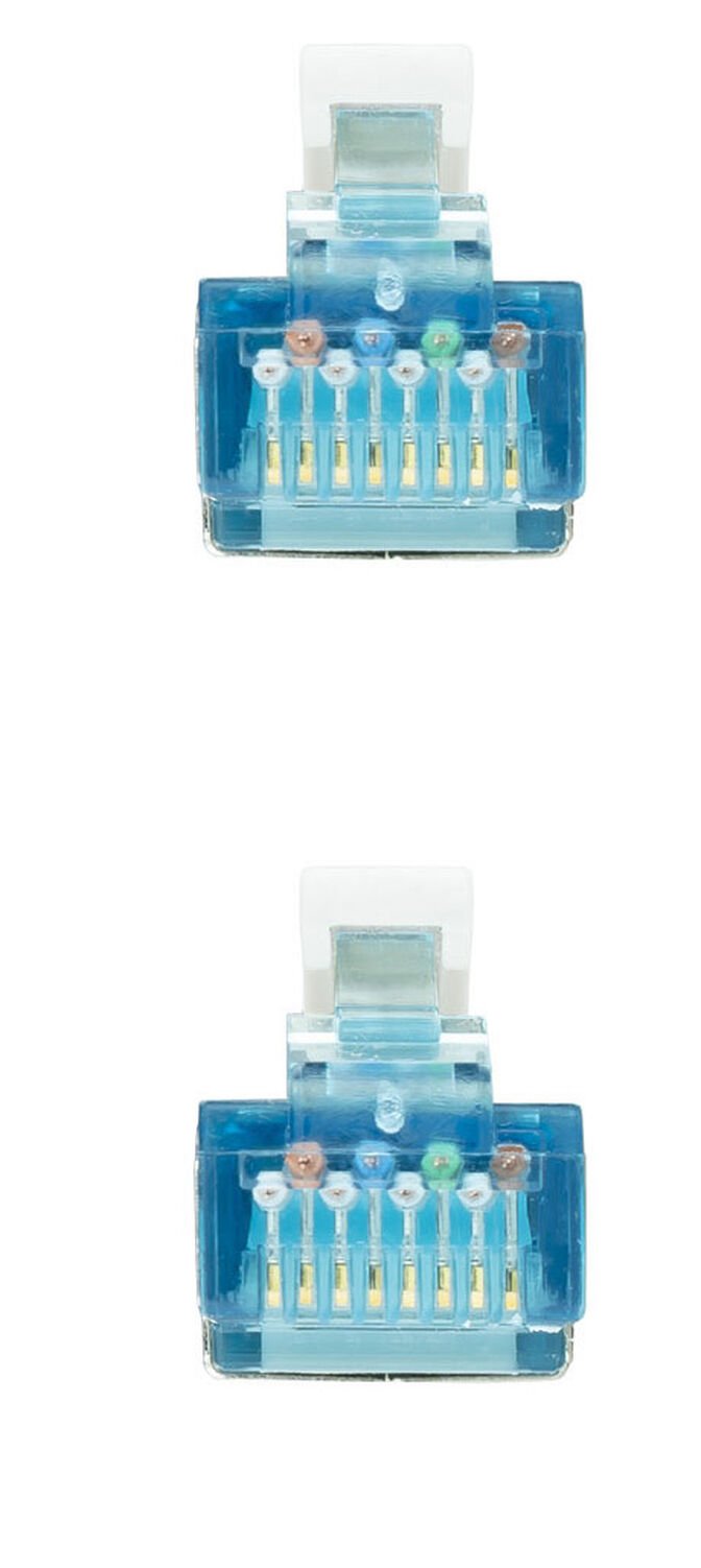 Cabo de Rede Nanocable RJ45 LSZH CAT.7 600MHZ SFTP AWG26 2 M Branco image number 2