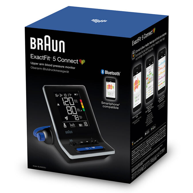 Medidor de Tens&atilde;o Arterial Braun ExactFit 5 Connect BUA6350 de Bra&ccedil;o image number 2