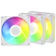 Ventoinha Arctic P14 BioniX PWM ARGB 120mm (Pack 3) - Branco image number null
