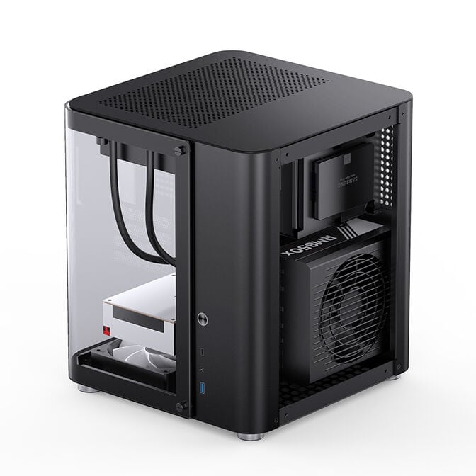 Caixa Micro-ATX Jonsbo TK-1 2.0 Vidro Temperado Preto image number 14