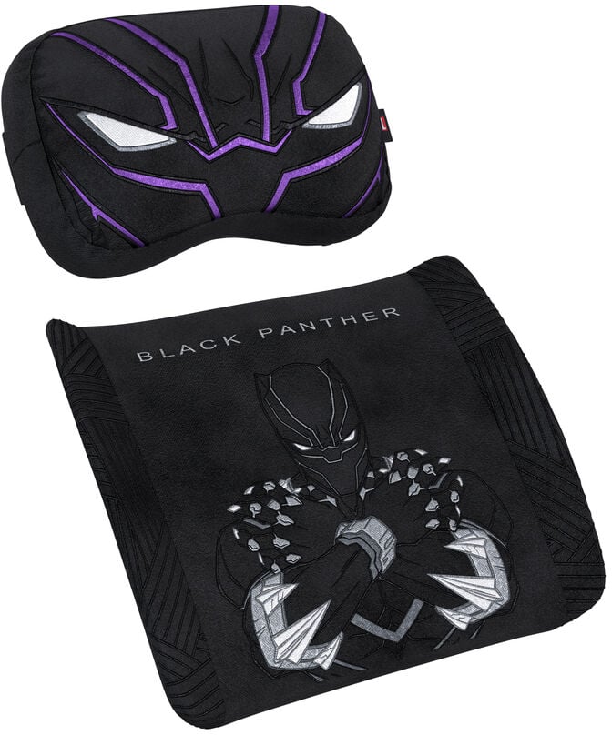 Set de Almofadas noblechairs Memory Foam - Black Panther Edition image number 1