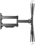 Suporte de Parede Tooq Tilt 3 Pivots 37" a 70" Max. 50kg Preto image number null
