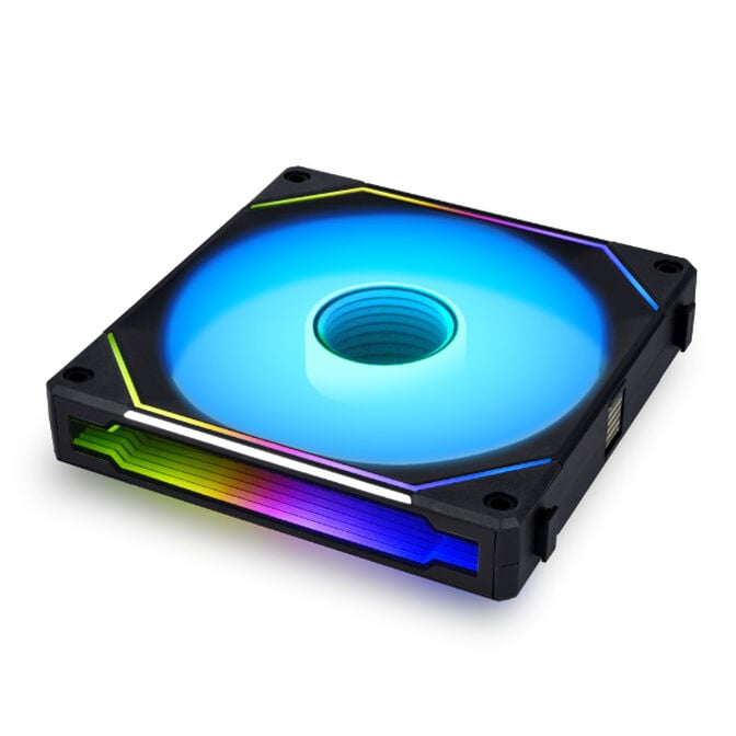 Ventoinha Lian Li UNI FAN SL140 Infinity Wireless RGB PWM Preto 140mm image number 0
