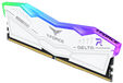 Team Group Kit 32GB (2 x 16GB) DDR5 6000MHz Delta RGB Branco CL38 V2 image number null