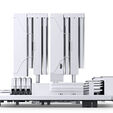 Cooler CPU Jonsbo CC90 Dual Tower com Display Branco - 2x 130mm image number null