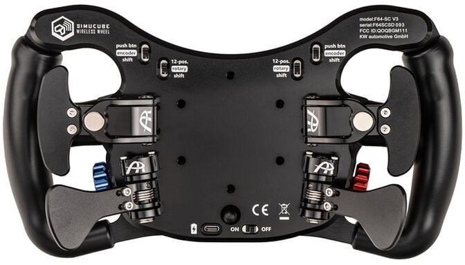 Volante Ascher Racing F64-SC V3 - Wireless image number 2