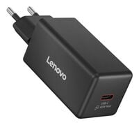 Carregador Lenovo de Parede Mini USB-C 65W GaN + Cabo USB-C 2m