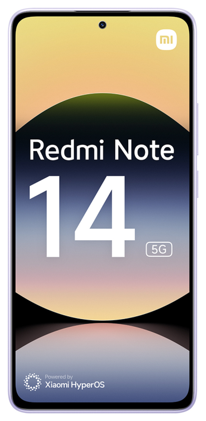 Smartphone Xiaomi Redmi Note 14 5G 6.67" (8 / 256GB) 120Hz Lavanda image number 0