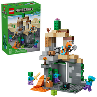 LEGO Minecraft: Masmorra de Zombies, 284 Pe&ccedil;as (21587)