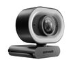 Webcam Streamplify CAM Plus FullHD 60fps with Ring Light - Preto image number null