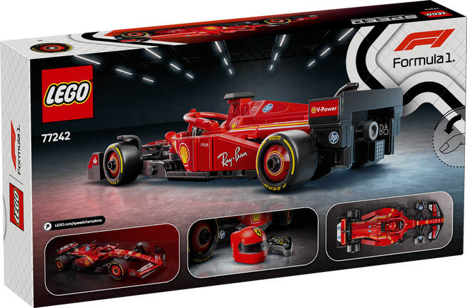 LEGO Speed Champions: Carro de Corrida Ferrari SF-24 F1, 275 Pe&ccedil;as (77242) image number 1