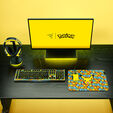 Tapete Razer Gigantus V2 Medium Pok&eacute;mon Kanto Starters Ed. image number null