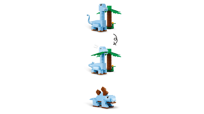 LEGO Classic: Dinossauros Criativos, 450 Pe&ccedil;as (11041) image number 4