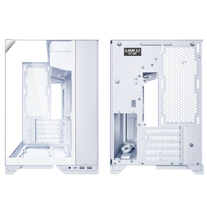 Caixa Micro-ATX Lian Li O11 Vision-M Branco image number 2