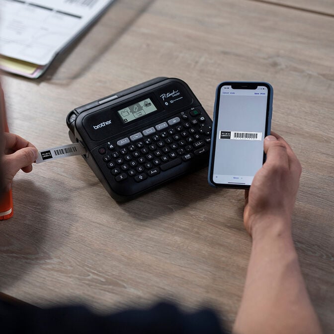 Impressora de Etiquetas Brother PT-D460BT Bluetooth image number 1