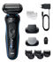 M&aacute;quina de Barbear Braun Series 5 52-B1650s Preto/Azul