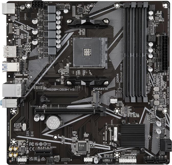 Motherboard Gigabyte A520M DS3H V2 image number 2