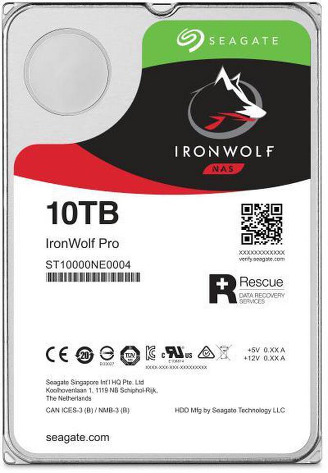 Disco Seagate IronWolf Pro 10TB 7200rpm 256MB SATA III image number 3