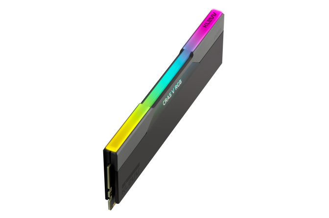 KLEVV Kit 32GB (2 x 16GB) DDR5 CRAS V 6400MHz CL30 RGB Obsidian Black (Intel XMP/AMD Expo) image number 6