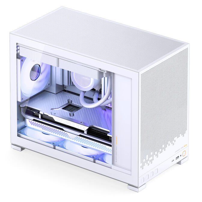 Caixa Micro-ATX Jonsbo D32 STD Vidro Temperado Branco image number 2