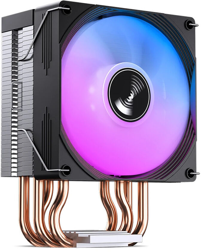 Cooler CPU Jonsbo CR-1300 EVO RGB Preto - 90mm image number 4