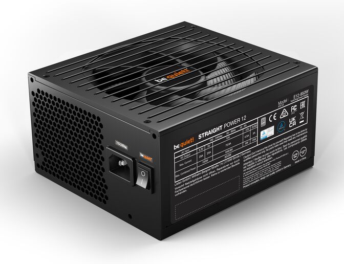 Fonte de Alimenta&ccedil;&atilde;o ATX 3.1 be quiet! Straight Power 850W PCIE 5.1 image number 3