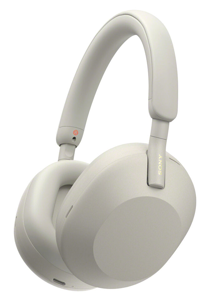 Auscultadores Sem Fios Sony WH-1000XM5 Bluetooth ANC NFC Prateados image number 0