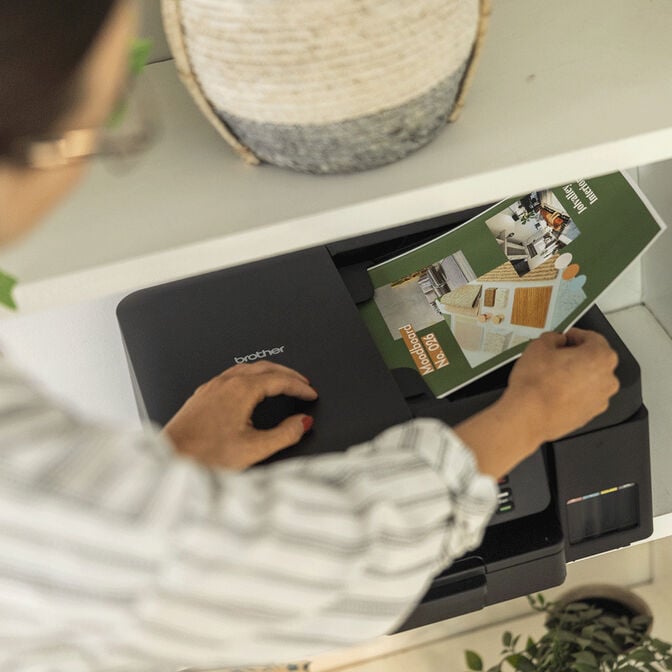 Impressora Multifun&ccedil;&otilde;es a Jato de Tinta Brother DCP-T780DW WiFi image number 5