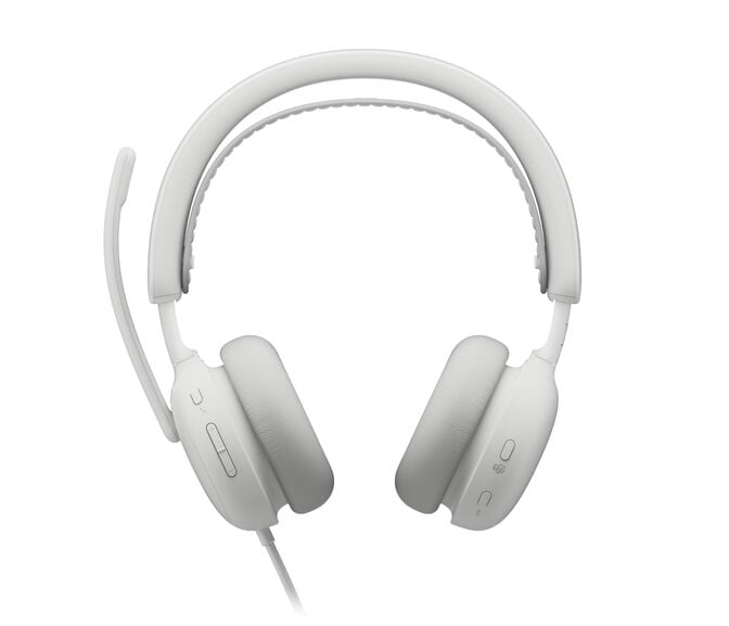 Headset Logitech Zone Wired 2 for Business USB-C ANC Branco image number 3