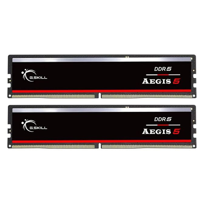 G.Skill Kit 64GB (2 x 32GB) DDR5 6000MHz Aegis 5 CL36 Black - F5-6000J3636F32GX2-IS image number 0