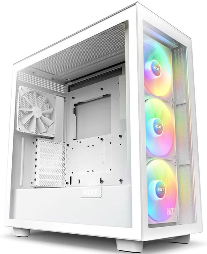 Caixa ATX NZXT H7 Elite RGB RGB Branca Vidro Temperado image number 0