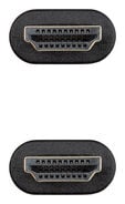 Cabo HDMI V2.1 Nanocable CCS, A/M-A/M, Preto, 2 M image number null