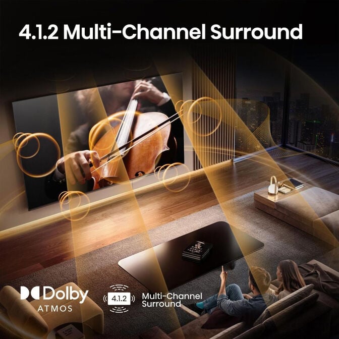 Televis&atilde;o Hisense 75U8Q 75" QD Mini LED UltraHD 4K VIDAA image number 6