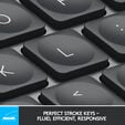 Teclado Logitech MX Keys Mini Bluetooth Grafite (US) image number null