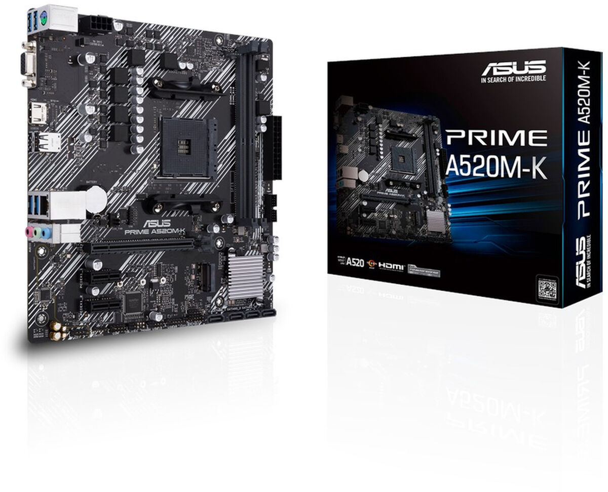 ** B Grade ** Motherboard Asus PRIME A520M-K
