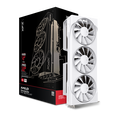 Gr&aacute;fica XFX Radeon RX 9070 XT Swift Gaming White Triple Fan 16GB GDDR6 image number null