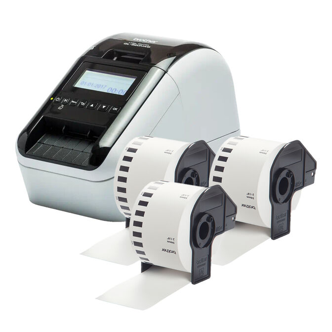 Impressora de Etiquetas Brother QL-820NWBC WiFi Bluetooth image number 1