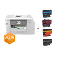 Impressora Multifun&ccedil;&otilde;es a Jato de Tinta Brother MFC-J4540DWXL WiFi image number null