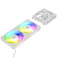Ventoinha Arctic P14 BioniX PWM ARGB 120mm (Pack 3) - Branco image number null