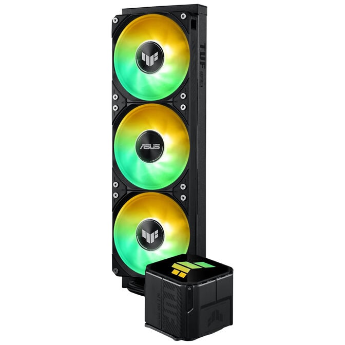Water Cooler CPU ASUS TUF Gaming LC III 360mm ARGB Preto image number 3