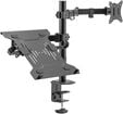 Suporte de Monitor + Port&aacute;til Ewent EW1519 Desk Mounting 13" - 32" Articulado Preto image number null