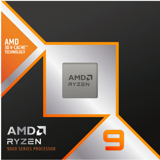 Processador AMD Ryzen 9 9900X3D 12-Core (4.4GHz-5.5Hz) 140MB AM5 image number 1