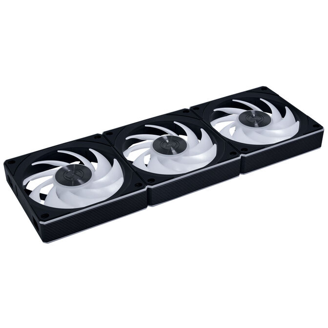 Ventoinha Lian Li UNI FAN CL120 FLEX Wireless RGB Reverse Blade PWM Preto 120mm image number 1
