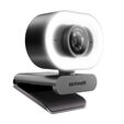 Webcam Streamplify CAM Plus FullHD 60fps with Ring Light - Preto image number null