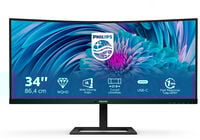 Monitor Curvo Philips 34" 346E2CUAE VA UWQHD 100Hz USB-C (65W)